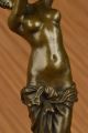 Bronze Statue Kunst Deko Nacktes Mädchen Von Aldo Vitaleh Figur Antike Bild 10