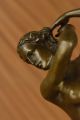 Bronze Statue Kunst Deko Nacktes Mädchen Von Aldo Vitaleh Figur Antike Bild 8