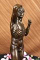 Moderne Kunst Bronze Das Eherne Zeitalter Signiert Rodin Skulptur Statue Figur Antike Bild 10