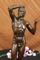 Moderne Kunst Bronze Das Eherne Zeitalter Signiert Rodin Skulptur Statue Figur Antike Bild 4