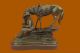 Skulptur Frederic Remington Bronze Cowboy Auf Pferd Signiert Hochqualitativ Antike Bild 1