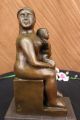 Bronze Skulptur Fernando Botero Mutter,  Baby Mit Dichtung Siegel Signiert Antike Bild 11