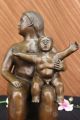 Bronze Skulptur Fernando Botero Mutter,  Baby Mit Dichtung Siegel Signiert Antike Bild 5