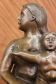 Bronze Skulptur Fernando Botero Mutter,  Baby Mit Dichtung Siegel Signiert Antike Bild 6