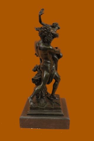 Atemberaubende Bronze Skulptur Hades Entführung Persephone Schnappen Marmorfigur Bild
