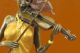 Mehrfarbig Patina Bronze Skulptur Violin Spielerin Viola Musiker Marmorfigur Antike Bild 6