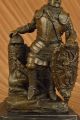 Echtes Bronze Metall Statue Stein Schlacht Nordisch Viking Warrior Skulptur Hot Antike Bild 11