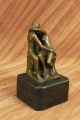 Bronzefigur Der Kuss Von Frazösischem Bildhauer Rodin Erotisch Art Deco Skulptur Antike Bild 2