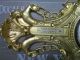 Wanduhr Schwan In Gold Mit Ther­mometer Antik Look 38x65cm Barock Quarzuhr 5 Antike Bild 15