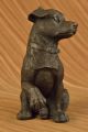 Bronzeskulptur Verspielter Dackel Groß Hundezüchter Art Deco Figur Statue Antike Bild 8