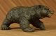 Kodiak Grizzly Bär Russisch Trophäe Tierwelt Kunst Marmor Statue Bronze Skulptur Antike Bild 3