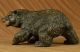Kodiak Grizzly Bär Russisch Trophäe Tierwelt Kunst Marmor Statue Bronze Skulptur Antike Bild 7