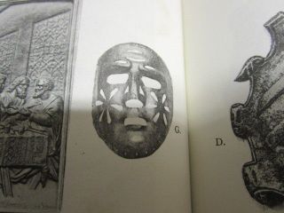 Eisen Maske Maschera In Ferro Forgiato Bild