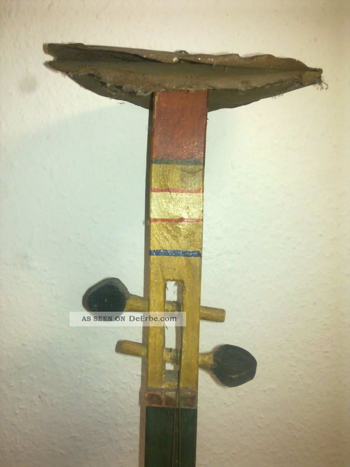 Sehr Alte Teufelsgeige/ Schellenbaum/ Liebhaberstück/ Instrument Oder Deko