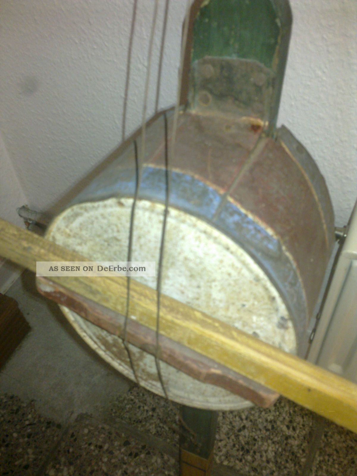 Sehr Alte Teufelsgeige/ Schellenbaum/ Liebhaberstück/ Instrument Oder Deko