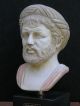 Cicero,  Alexander Der Große,  Sokrates,  Aristoteles,  Platon,  Homer,  Büste Statue Antike Bild 1