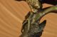 Bronze Adler Falken Figur Garten Osprey Statue Marmorsockel Dekor Antike Bild 10