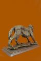 Statue Wolf 17kg Tier Liebhaber Heim Büro Kabine Dekoration Ausverkauf Kunst Antike Bild 4