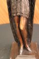 Militärsoldat Spartan Gladiator Speer Schild Bronze Marmor - Statue Skulptur Antike Bild 5