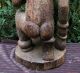 Sehr Große Alte Frauenfigur Fruchtbarkeitsskulpture Stillende Mutter Woodoo Antike Bild 10