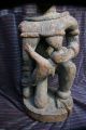 Sehr Große Alte Frauenfigur Fruchtbarkeitsskulpture Stillende Mutter Woodoo Antike Bild 1