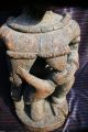 Sehr Große Alte Frauenfigur Fruchtbarkeitsskulpture Stillende Mutter Woodoo Antike Bild 7