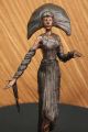 Skulptur Rar Byzantinerin Mädchen In Bronze Art Deco Marmorsockel Figurine Dekor Antike Bild 4