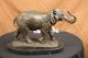 Cast Bronze Marmor Skulptur Elephant Safari Statue Kunst Figur Figur Tier Antike Bild 1