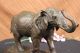 Cast Bronze Marmor Skulptur Elephant Safari Statue Kunst Figur Figur Tier Antike Bild 8