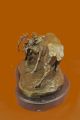 Jules Mene Hirsche Rentier Bronzeskulptur Heiß Guss Figur - Unterzeichnet Antike Bild 4