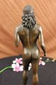 Statue Bronze Griechische Mythologie Art Deco Nackter Mann Statue Auf Marmor Antike Bild 10