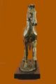 Extra Groß Vorführungs Arabisches Pferd Hengst Von Mene Bronze Skulptur Kunst Antike Bild 8