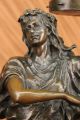 Bronze Figur Kunst Tänzer Junge Dame Signiert Dekoration Statue Skulptur Antike Bild 5