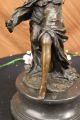 Bronze Figur Kunst Tänzer Junge Dame Signiert Dekoration Statue Skulptur Antike Bild 6