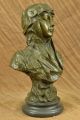 Bronze Skulptur Statue E.  Villanis Figur Fein Groß Vintage Französisch Antike Bild 10