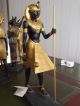 Ägyptischer Pharao Gott Tut - Ench - Amun Figur Maske Büste: Grab WÄchter Antike Bild 3