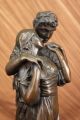 Statue Romantisch Liebe Bronze Skulptur Figur Dekoration Art Deco Antike Bild 11