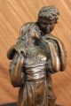 Statue Romantisch Liebe Bronze Skulptur Figur Dekoration Art Deco Antike Bild 8