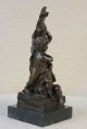 Bronze Skulptur Drei Nackte Jungs Am Strand Kunst Kinder Statur Dekoration Antike Bild 3