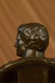 Portrait Figur Caesar Vatikan Kunst Elegant Bronze Marmor Statue Bücherregal Antike Bild 10