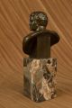 Portrait Figur Caesar Vatikan Kunst Elegant Bronze Marmor Statue Bücherregal Antike Bild 2