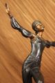 Skulptur Bronze Exotische Tänzerin Chiparus Antike Bild 8