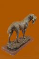 Bronze Skulptur Mit Marmor Sockel Labrador Retriever Vogel Jagd Auszeichnung Antike Bild 6