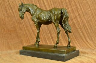 Bronze Marmor Statue Arabisches Pferb Ausstellung Reiter Kunst Skulptur Kunst Bild