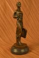 Anwalt Figuren,  Statuen Rechtsanwalt Und Rechtssachen Bronze Skulptur Kunst Deko Antike Bild 6