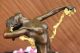 Bronze Wein Nackte Frauen Sexuelle Kunst Skulptur Figur Mit Marmorunter Antike Bild 4