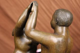 Last Dance Modern Art Bronze - Skulptur Von Botero Marmorunter Figurine Abbildung Bild