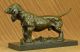 Basset Hound Dog Abbildung Art Deco Bronze Skulptur Marmorsockel Figur Geschenk Antike Bild 4