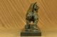 Basset Hound Dog Abbildung Art Deco Bronze Skulptur Marmorsockel Figur Geschenk Antike Bild 7