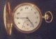 Taschenuhr Urania Watches Company München 585er Gold 77,  63 Gramm Etui 71/5 Taschenuhren Bild 6